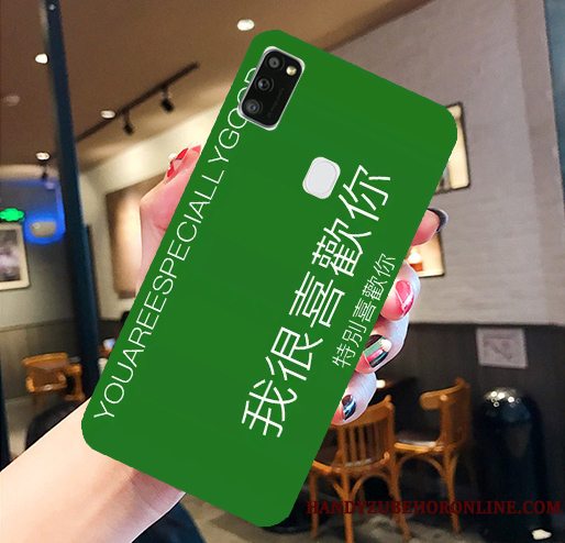 Etui Samsung Galaxy M30s Tasker Grøn Telefon, Cover Samsung Galaxy M30s Beskyttelse Af Personlighed