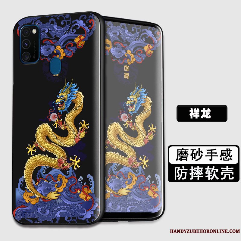 Etui Samsung Galaxy M30s Tasker Sort Telefon, Cover Samsung Galaxy M30s Kreativ Af Personlighed