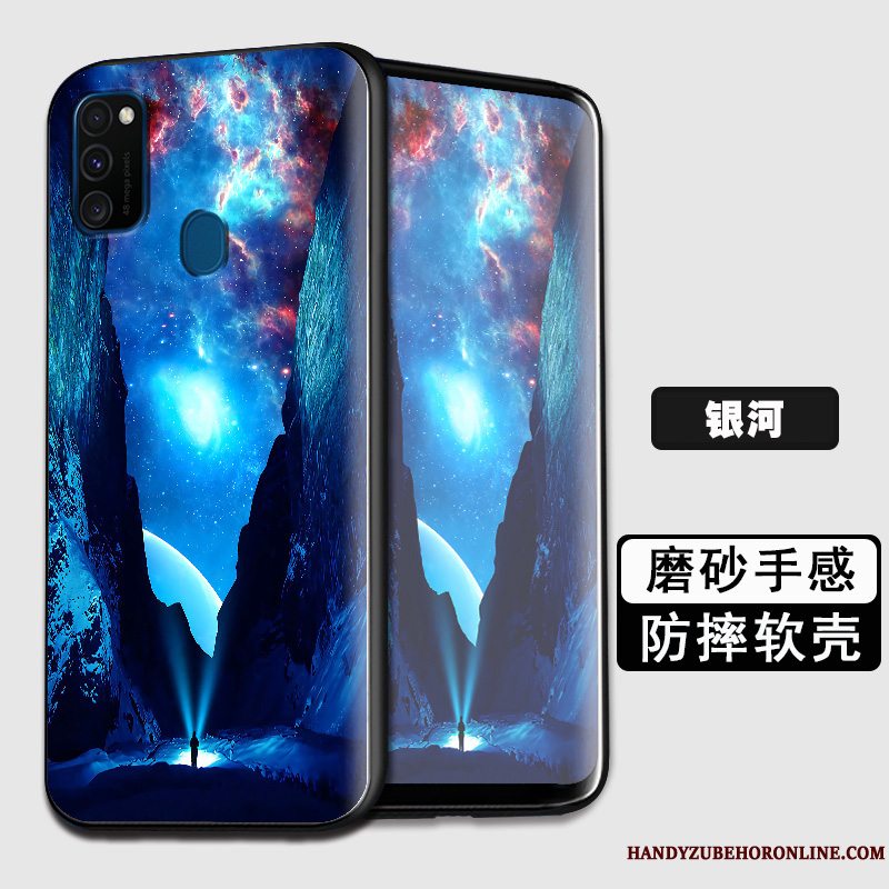 Etui Samsung Galaxy M30s Tasker Sort Telefon, Cover Samsung Galaxy M30s Kreativ Af Personlighed