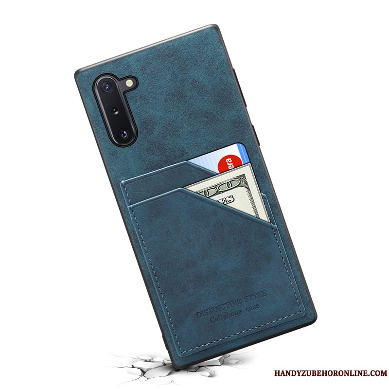 Etui Samsung Galaxy Note 10 Beskyttelse Grøn Anti-fald, Cover Samsung Galaxy Note 10 Telefon