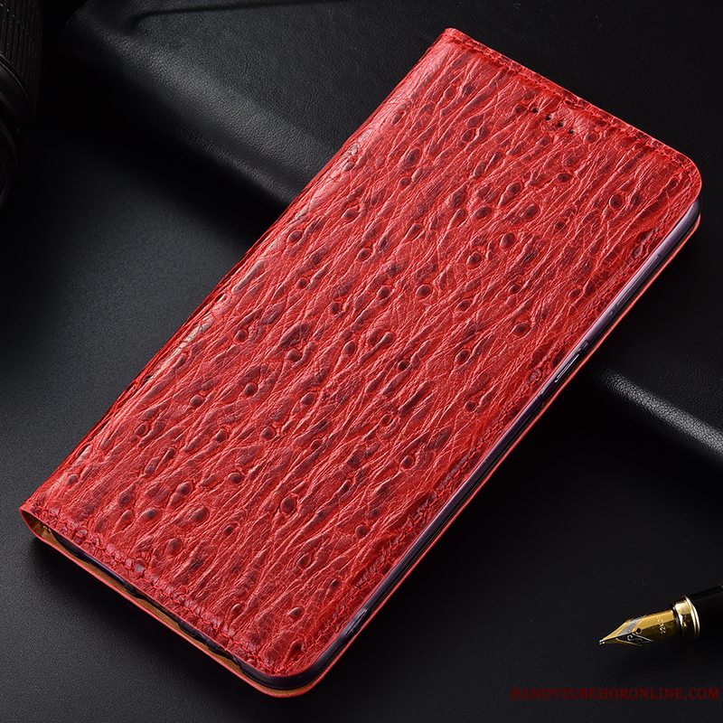 Etui Samsung Galaxy Note 10+ Beskyttelse Rød Telefon, Cover Samsung Galaxy Note 10+ Tasker Fugl