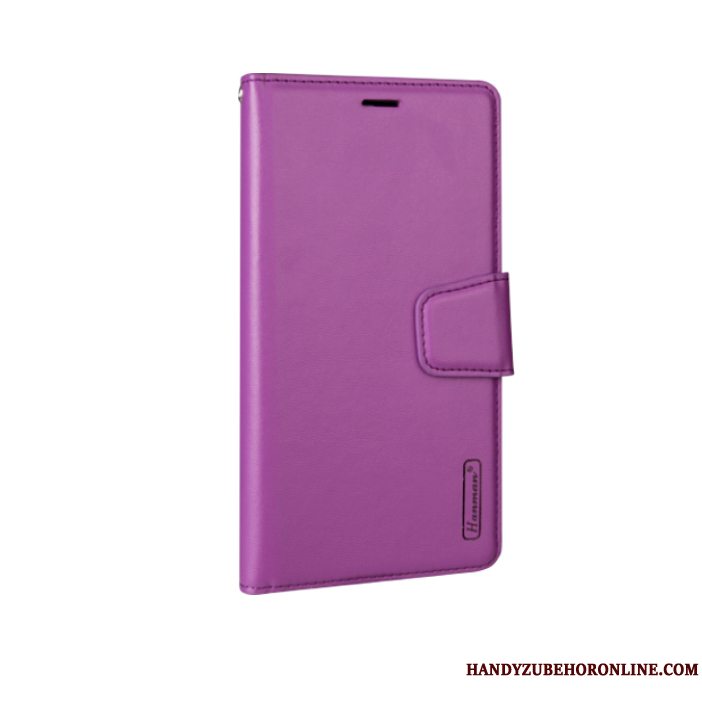 Etui Samsung Galaxy Note 10 Folio Lyserød Telefon, Cover Samsung Galaxy Note 10 Tegnebog Hængende Ornamenter