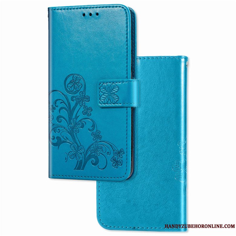 Etui Samsung Galaxy Note 10+ Folio Telefonanti-fald, Cover Samsung Galaxy Note 10+ Læder Sort