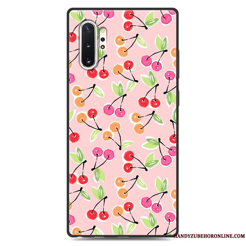 Etui Samsung Galaxy Note 10+ Kreativ Telefongul, Cover Samsung Galaxy Note 10+ Silikone Anti-fald Af Personlighed