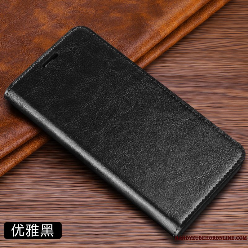 Etui Samsung Galaxy Note 10 Lite Folio High End Brun, Cover Samsung Galaxy Note 10 Lite Beskyttelse Business Telefon