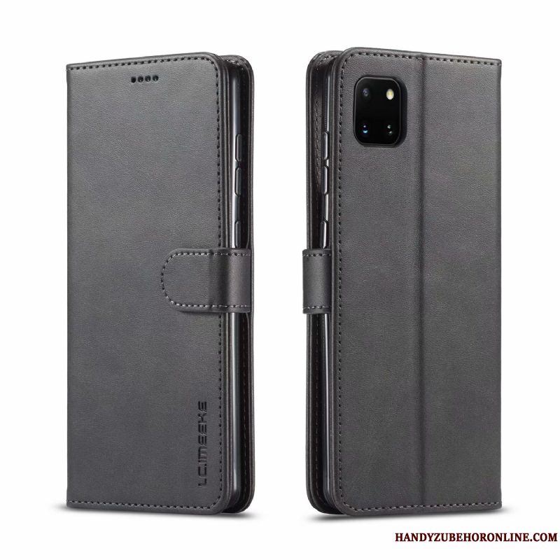 Etui Samsung Galaxy Note 10 Lite Læder Gul, Cover Samsung Galaxy Note 10 Lite Beskyttelse