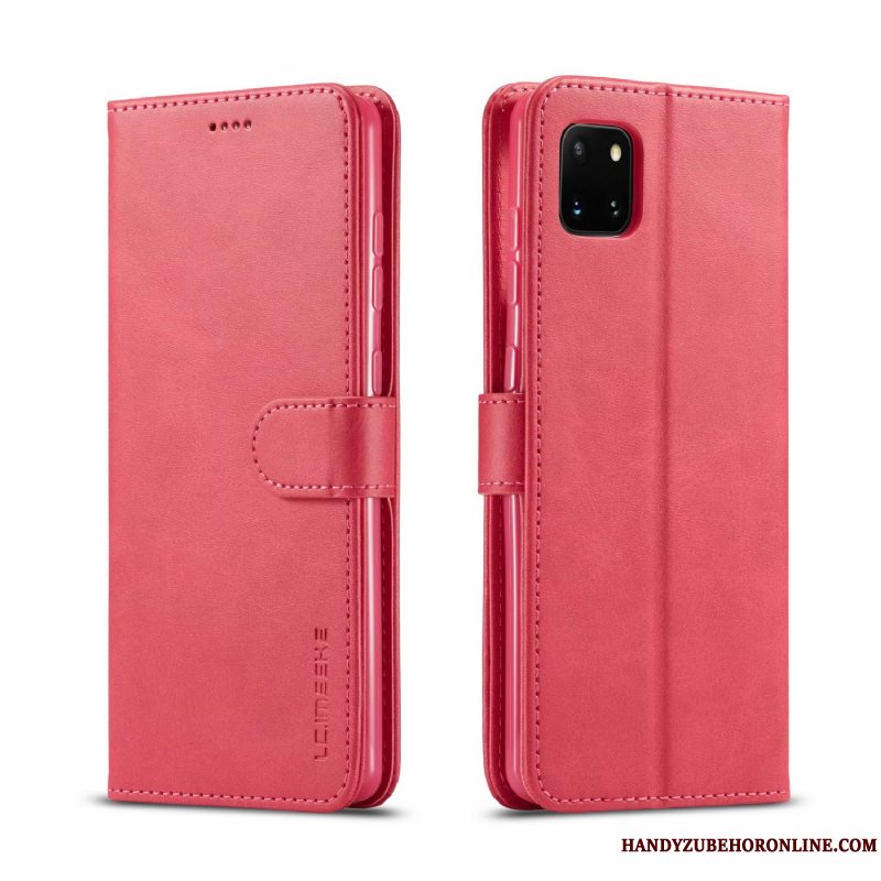 Etui Samsung Galaxy Note 10 Lite Læder Gul, Cover Samsung Galaxy Note 10 Lite Beskyttelse