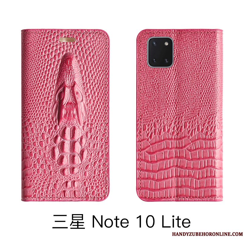 Etui Samsung Galaxy Note 10 Lite Tasker Cow Gul, Cover Samsung Galaxy Note 10 Lite Beskyttelse Telefonhigh End