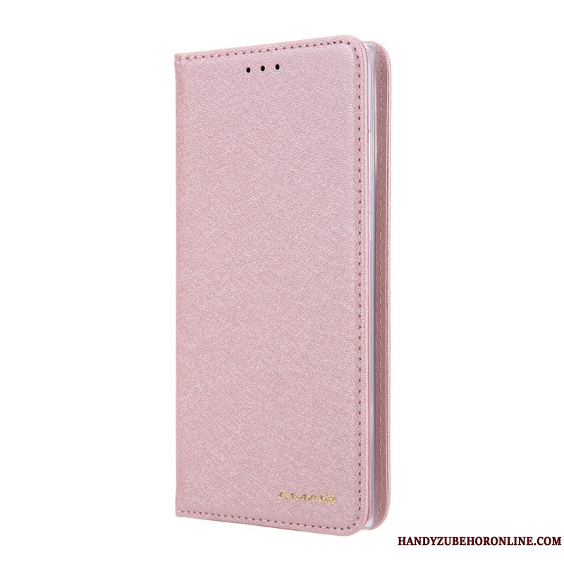 Etui Samsung Galaxy Note 10+ Læder Kort Blå, Cover Samsung Galaxy Note 10+ Folio Telefon