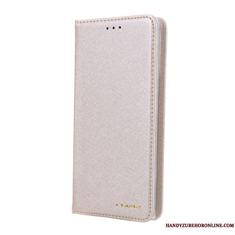 Etui Samsung Galaxy Note 10 Læder Rød Kort, Cover Samsung Galaxy Note 10