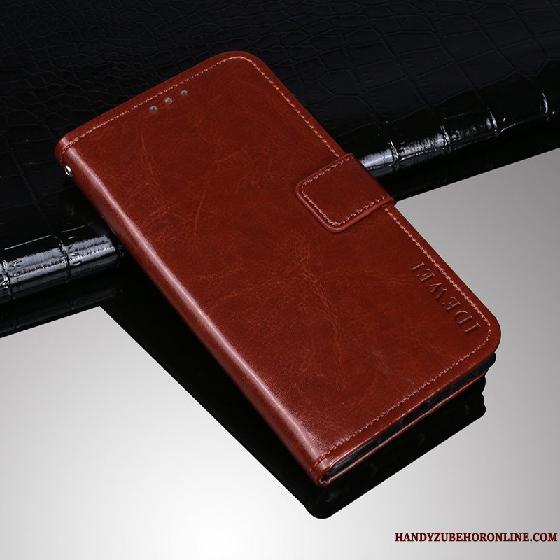 Etui Samsung Galaxy Note 10+ Læder Telefonanti-fald, Cover Samsung Galaxy Note 10+ Beskyttelse Gul