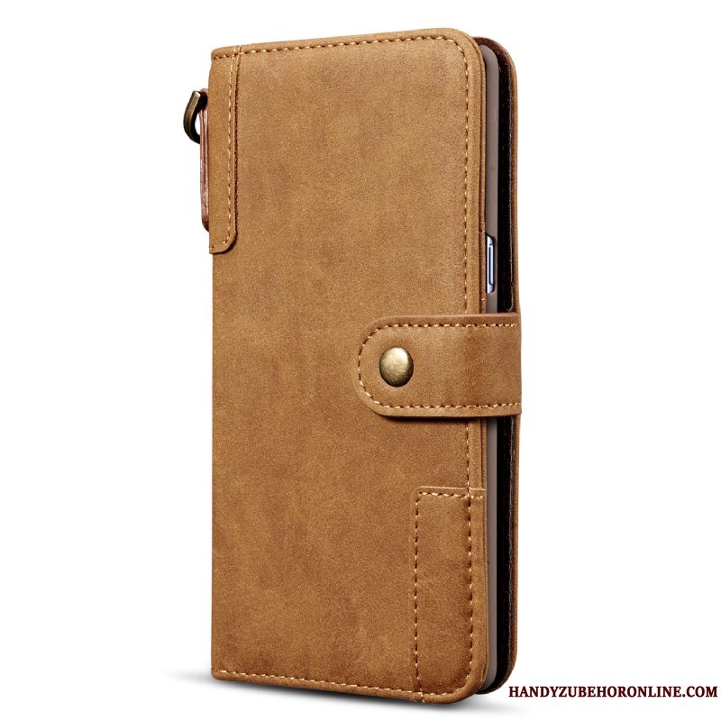 Etui Samsung Galaxy Note 10 Læder Telefonrød, Cover Samsung Galaxy Note 10