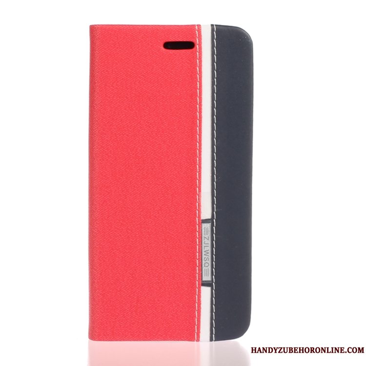 Etui Samsung Galaxy Note 10+ Læder Telefonrød, Cover Samsung Galaxy Note 10+ Blød