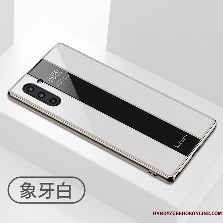 Etui Samsung Galaxy Note 10 Mode Hård Hvid, Cover Samsung Galaxy Note 10 Belægning