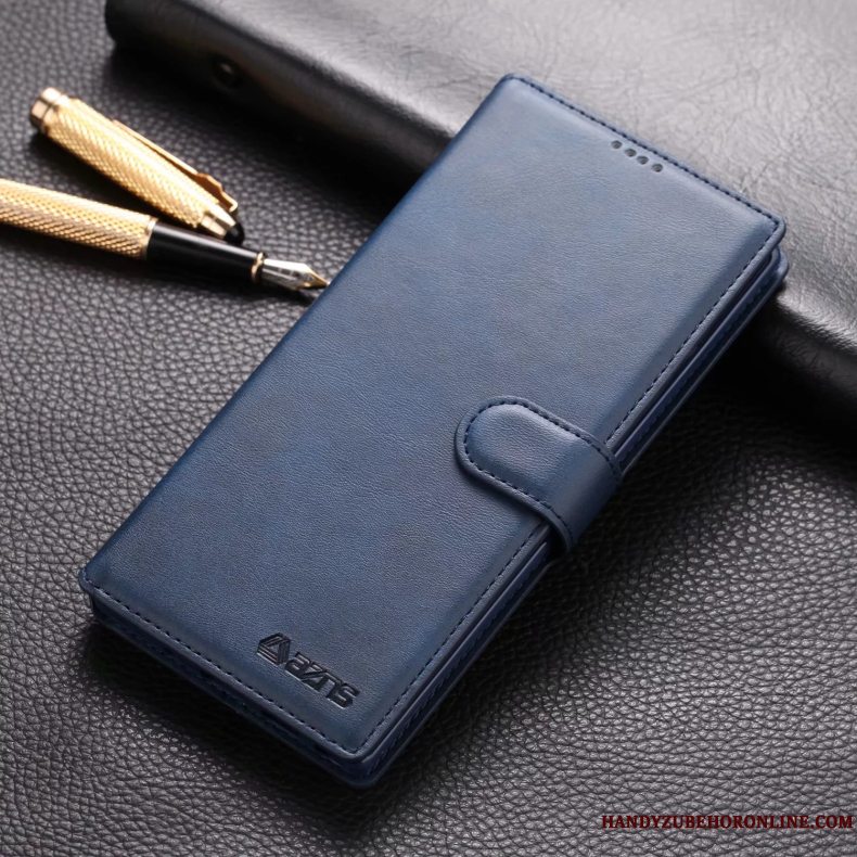 Etui Samsung Galaxy Note 10 Silikone Hængende Ornamenter Telefon, Cover Samsung Galaxy Note 10 Læder Anti-fald Kort