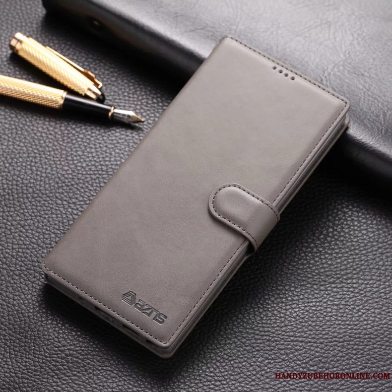 Etui Samsung Galaxy Note 10 Silikone Hængende Ornamenter Telefon, Cover Samsung Galaxy Note 10 Læder Anti-fald Kort