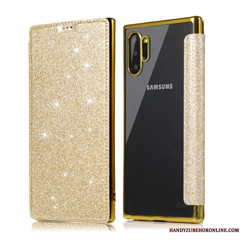 Etui Samsung Galaxy Note 10+ Sort, Cover Samsung Galaxy Note 10+
