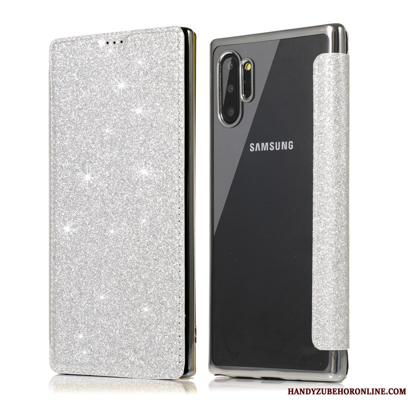 Etui Samsung Galaxy Note 10+ Sort, Cover Samsung Galaxy Note 10+