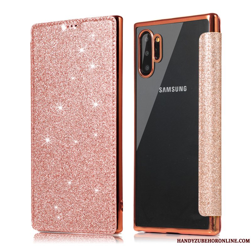 Etui Samsung Galaxy Note 10+ Sort, Cover Samsung Galaxy Note 10+