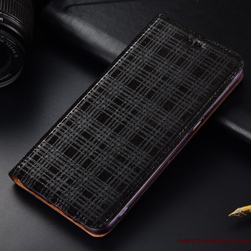 Etui Samsung Galaxy Note 10+ Tasker Telefonanti-fald, Cover Samsung Galaxy Note 10+ Læder Rød Fløjl