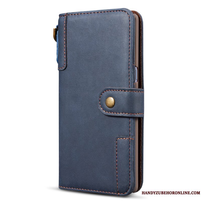 Etui Samsung Galaxy Note 10+ Tegnebog Kort Vinrød, Cover Samsung Galaxy Note 10+ Beskyttelse Telefon