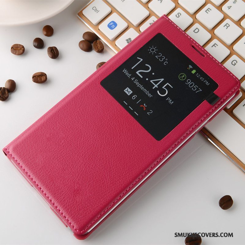 Etui Samsung Galaxy Note 3 Beskyttelse Trend Vækstdvale, Cover Samsung Galaxy Note 3 Lyserød Telefon