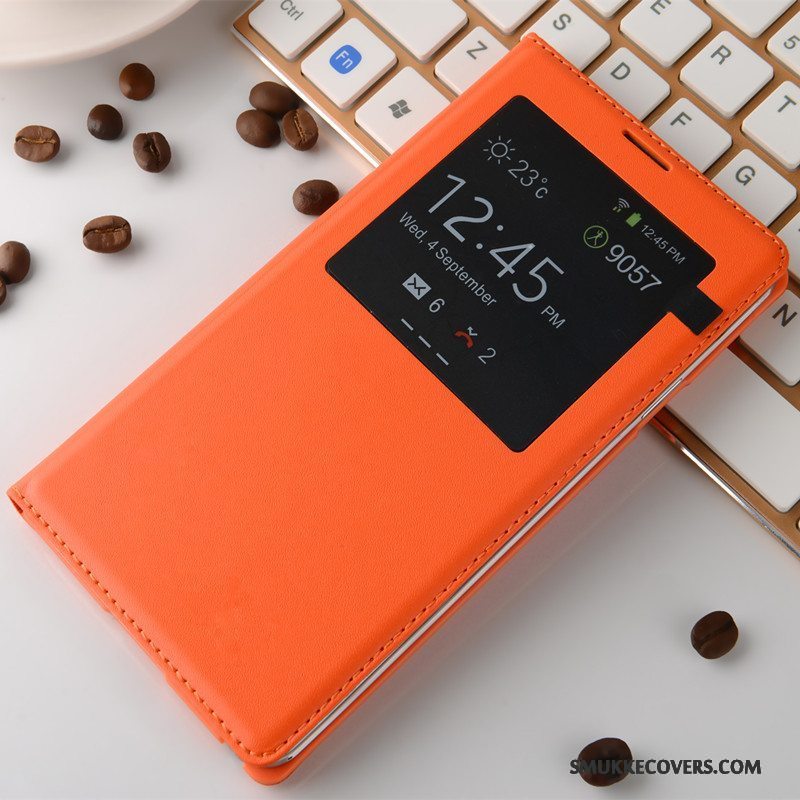 Etui Samsung Galaxy Note 3 Beskyttelse Trend Vækstdvale, Cover Samsung Galaxy Note 3 Lyserød Telefon