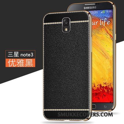 Etui Samsung Galaxy Note 3 Blød Tynd Telefon, Cover Samsung Galaxy Note 3 Farve Anti-fald