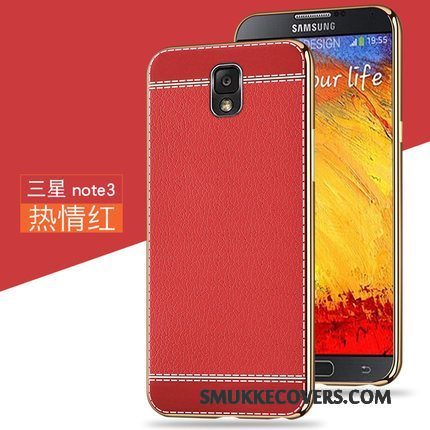 Etui Samsung Galaxy Note 3 Blød Tynd Telefon, Cover Samsung Galaxy Note 3 Farve Anti-fald