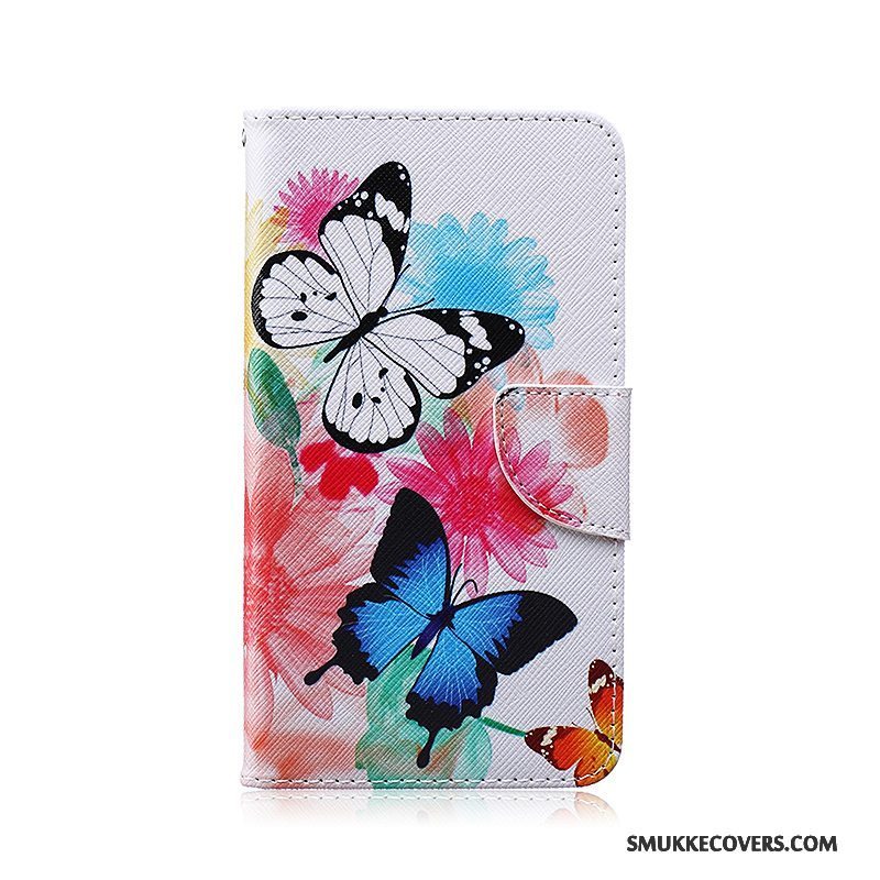 Etui Samsung Galaxy Note 3 Cartoon Blå Telefon, Cover Samsung Galaxy Note 3 Beskyttelse