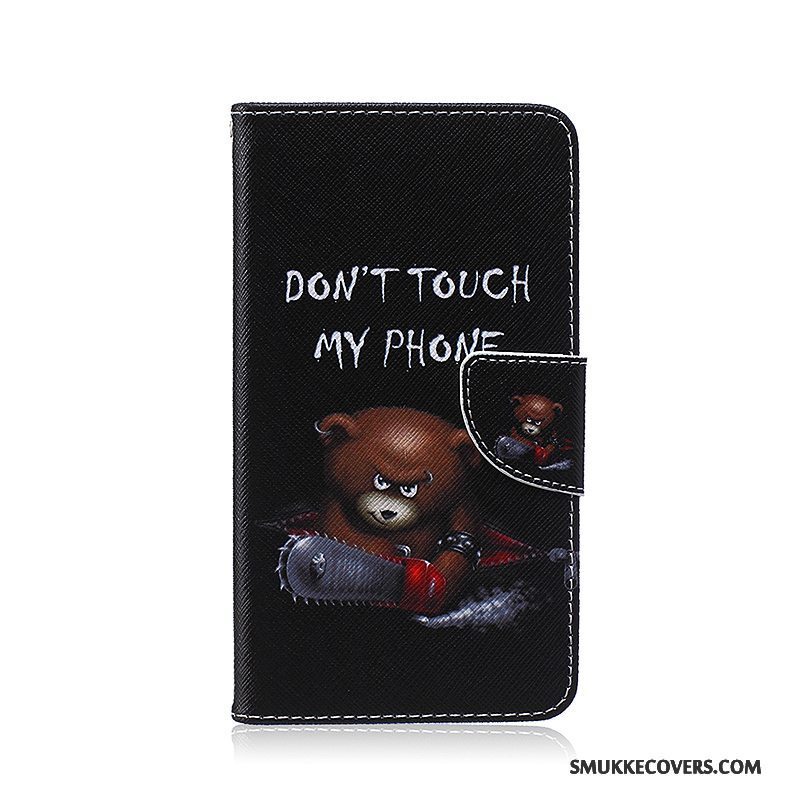 Etui Samsung Galaxy Note 3 Cartoon Blå Telefon, Cover Samsung Galaxy Note 3 Beskyttelse