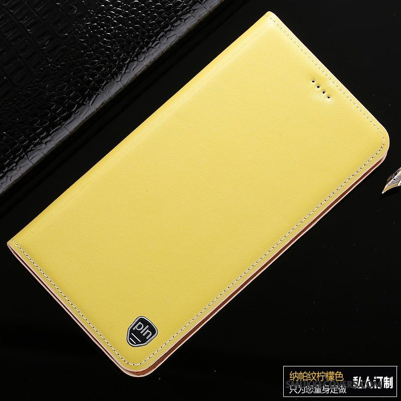 Etui Samsung Galaxy Note 3 Læder Gul Telefon, Cover Samsung Galaxy Note 3 Beskyttelse