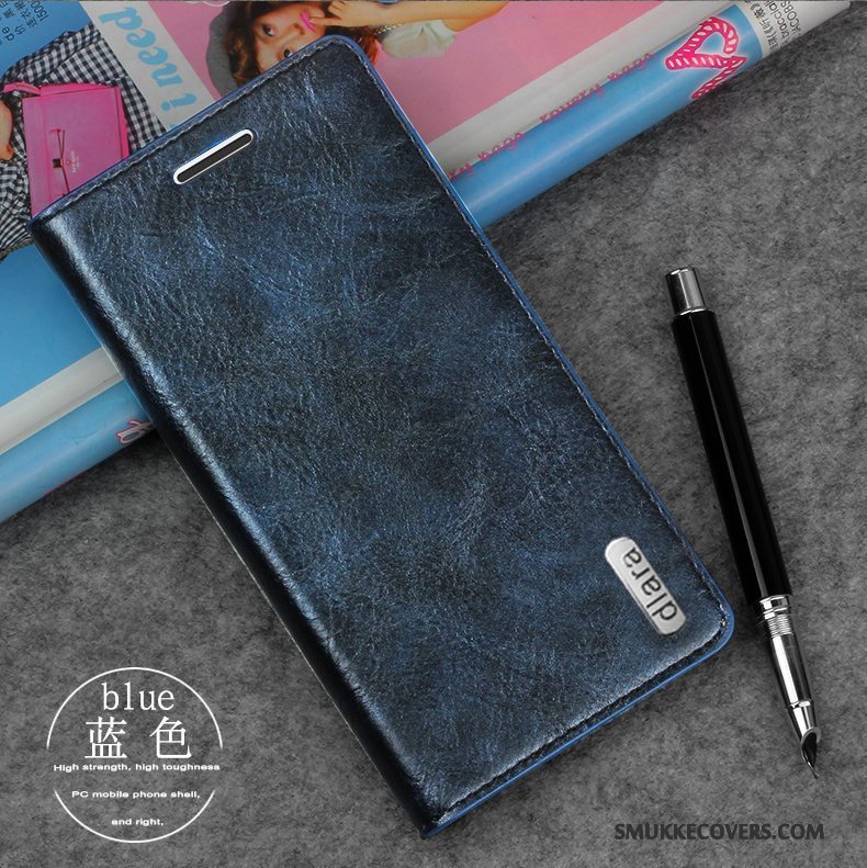 Etui Samsung Galaxy Note 3 Læder Rød Telefon, Cover Samsung Galaxy Note 3 Beskyttelse