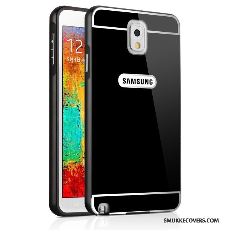 Etui Samsung Galaxy Note 3 Metal Telefonramme, Cover Samsung Galaxy Note 3 Beskyttelse Bagdæksel Ny