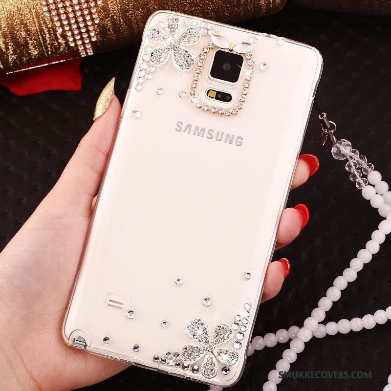 Etui Samsung Galaxy Note 3 Silikone Guld Telefon, Cover Samsung Galaxy Note 3 Beskyttelse Hængende Ornamenter Ring