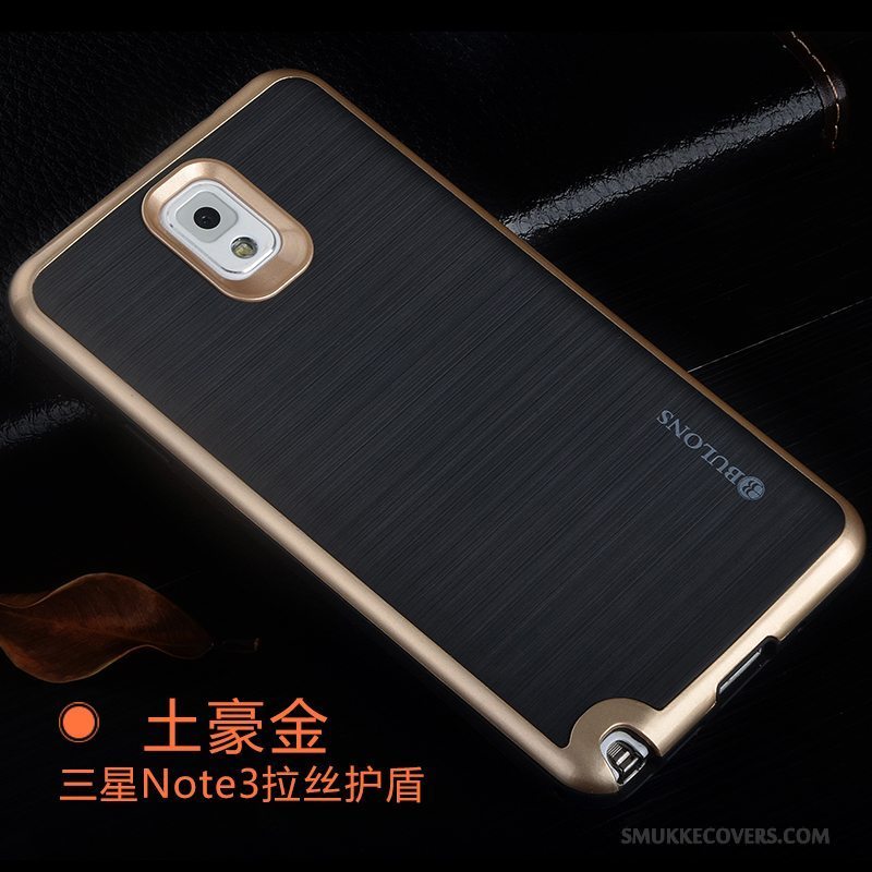 Etui Samsung Galaxy Note 3 Silikone Rød Anti-fald, Cover Samsung Galaxy Note 3 Beskyttelse Telefonramme