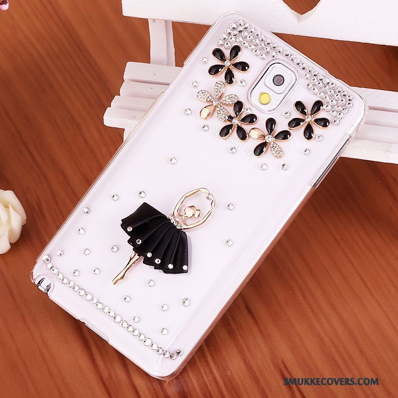 Etui Samsung Galaxy Note 3 Strass Telefonlilla, Cover Samsung Galaxy Note 3 Beskyttelse