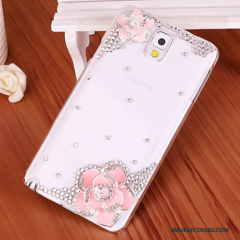 Etui Samsung Galaxy Note 3 Strass Telefonlilla, Cover Samsung Galaxy Note 3 Beskyttelse