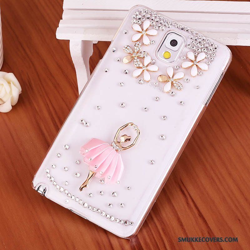 Etui Samsung Galaxy Note 3 Strass Telefonlilla, Cover Samsung Galaxy Note 3 Beskyttelse