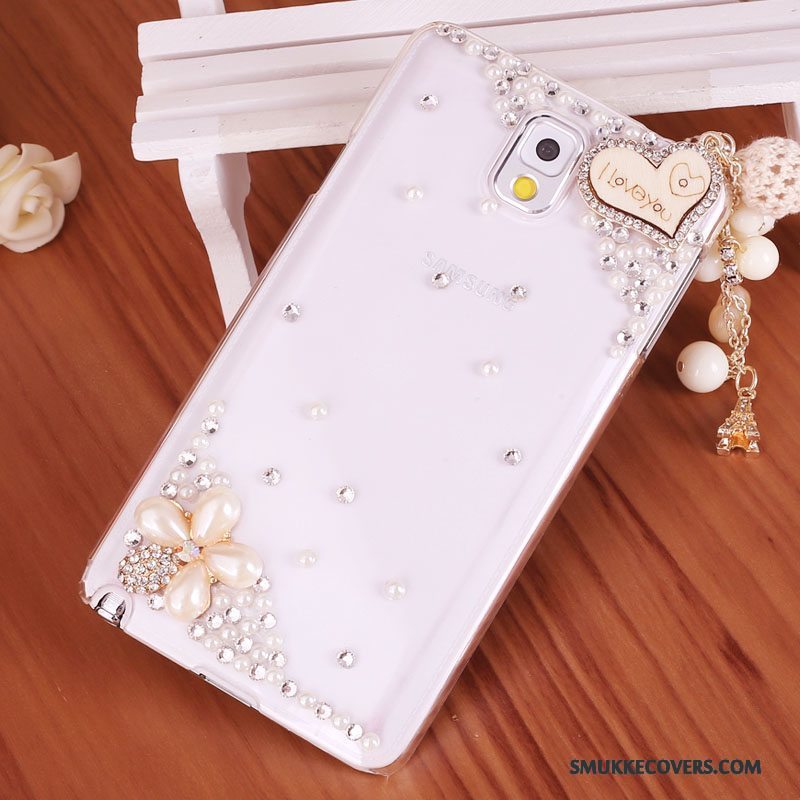 Etui Samsung Galaxy Note 3 Strass Telefonlilla, Cover Samsung Galaxy Note 3 Beskyttelse