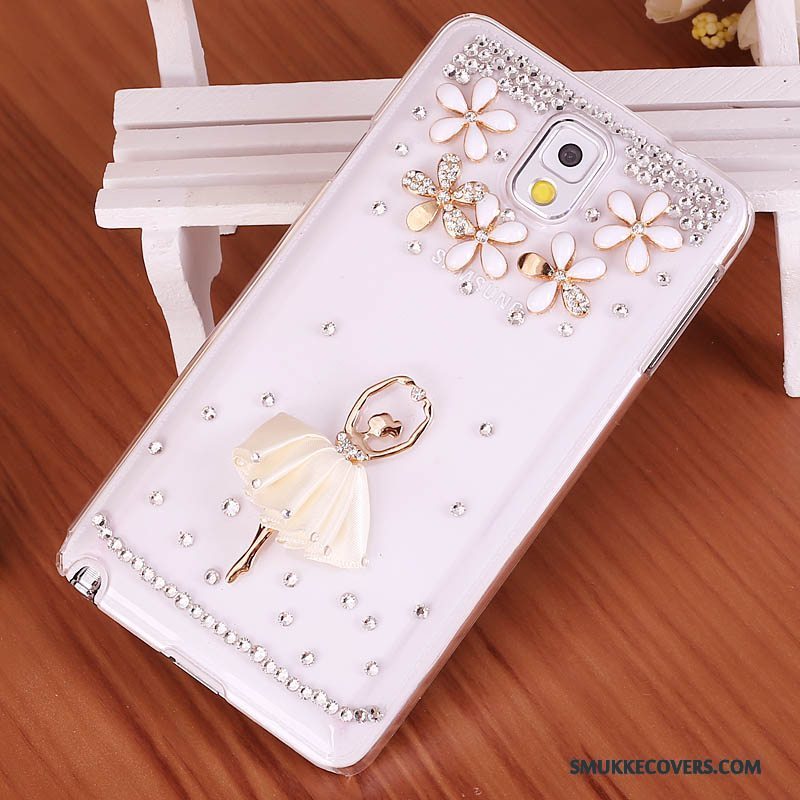 Etui Samsung Galaxy Note 3 Strass Telefonlilla, Cover Samsung Galaxy Note 3 Beskyttelse