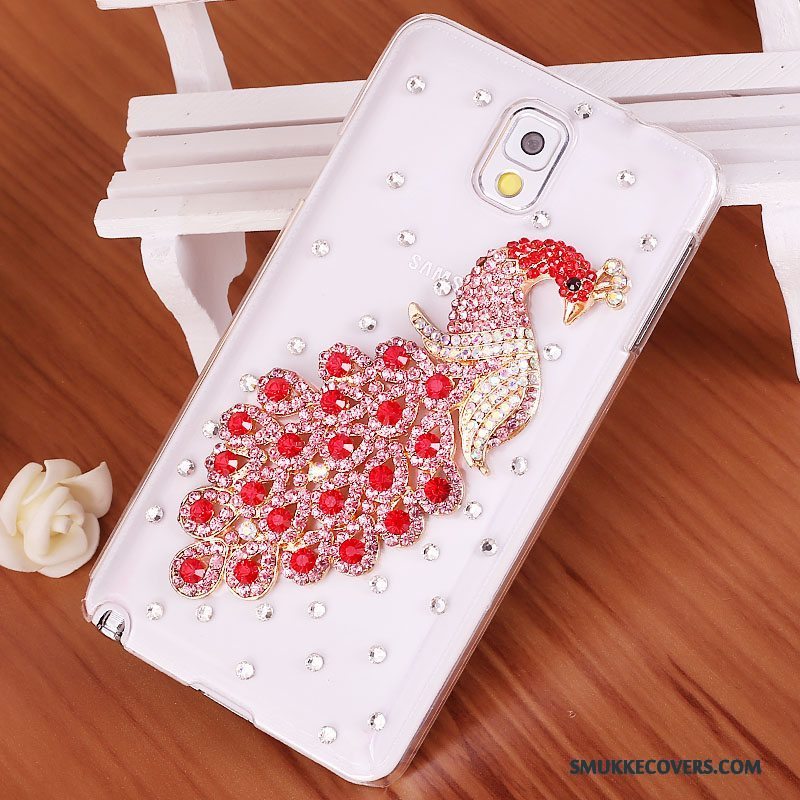 Etui Samsung Galaxy Note 3 Strass Telefonlilla, Cover Samsung Galaxy Note 3 Beskyttelse