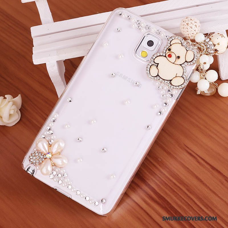 Etui Samsung Galaxy Note 3 Strass Telefonlilla, Cover Samsung Galaxy Note 3 Beskyttelse