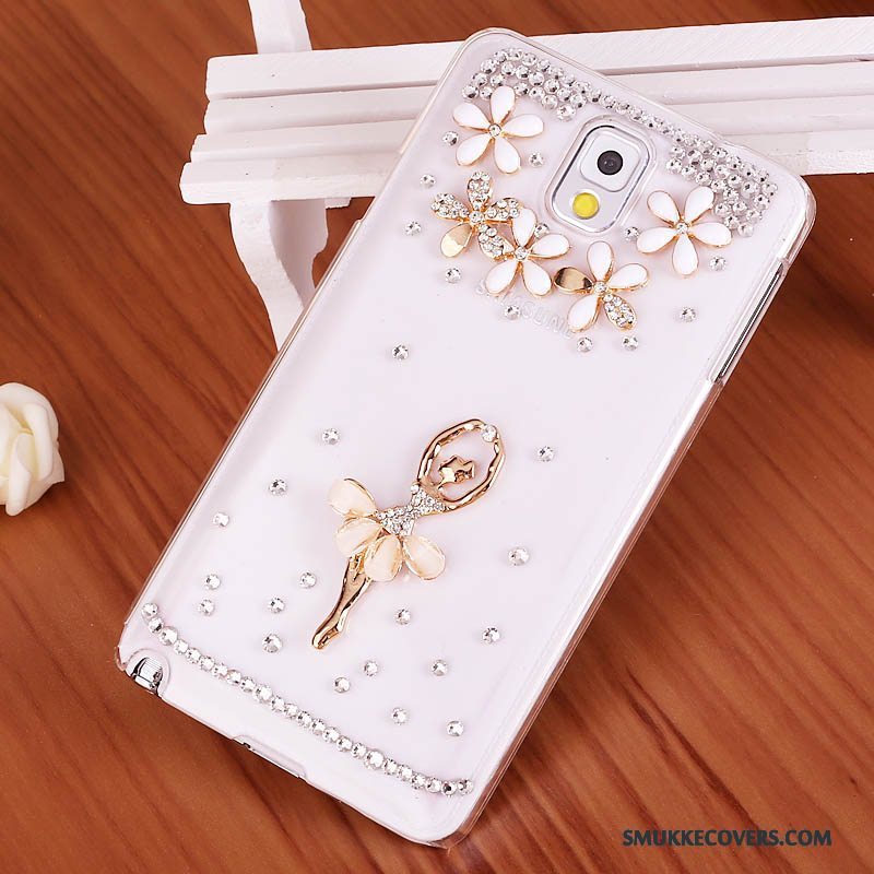 Etui Samsung Galaxy Note 3 Strass Telefonlilla, Cover Samsung Galaxy Note 3 Beskyttelse