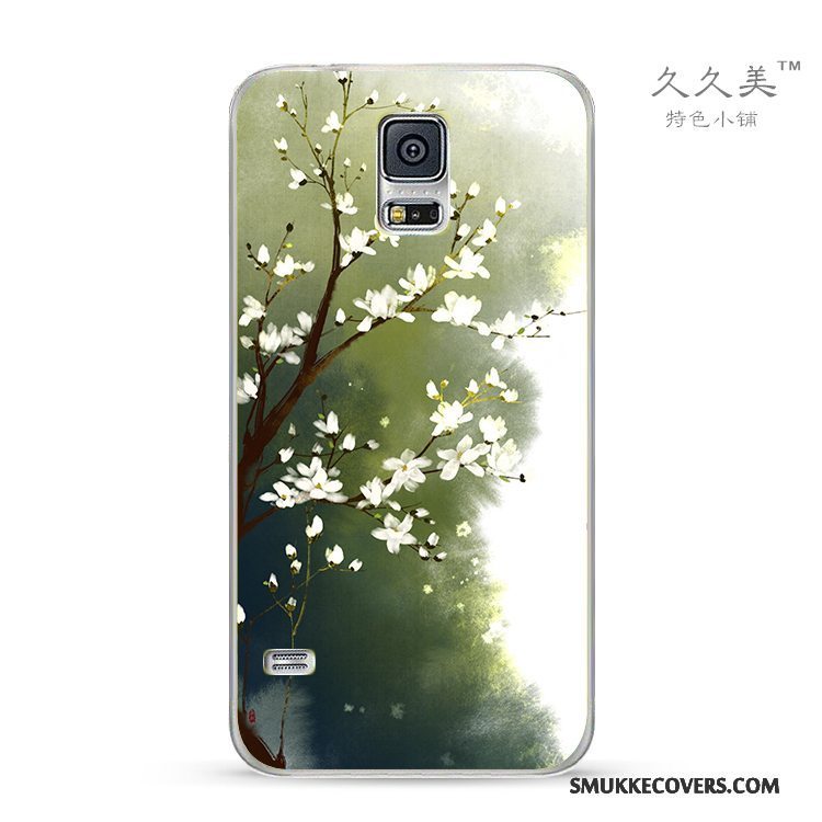 Etui Samsung Galaxy Note 4 Beskyttelse Lille Sektion Kinesisk Stil, Cover Samsung Galaxy Note 4 Blød Frisk Blæk