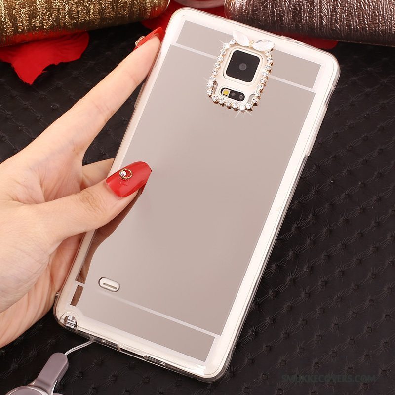 Etui Samsung Galaxy Note 4 Blød Ring Anti-fald, Cover Samsung Galaxy Note 4 Beskyttelse Hængende Ornamenter Telefon