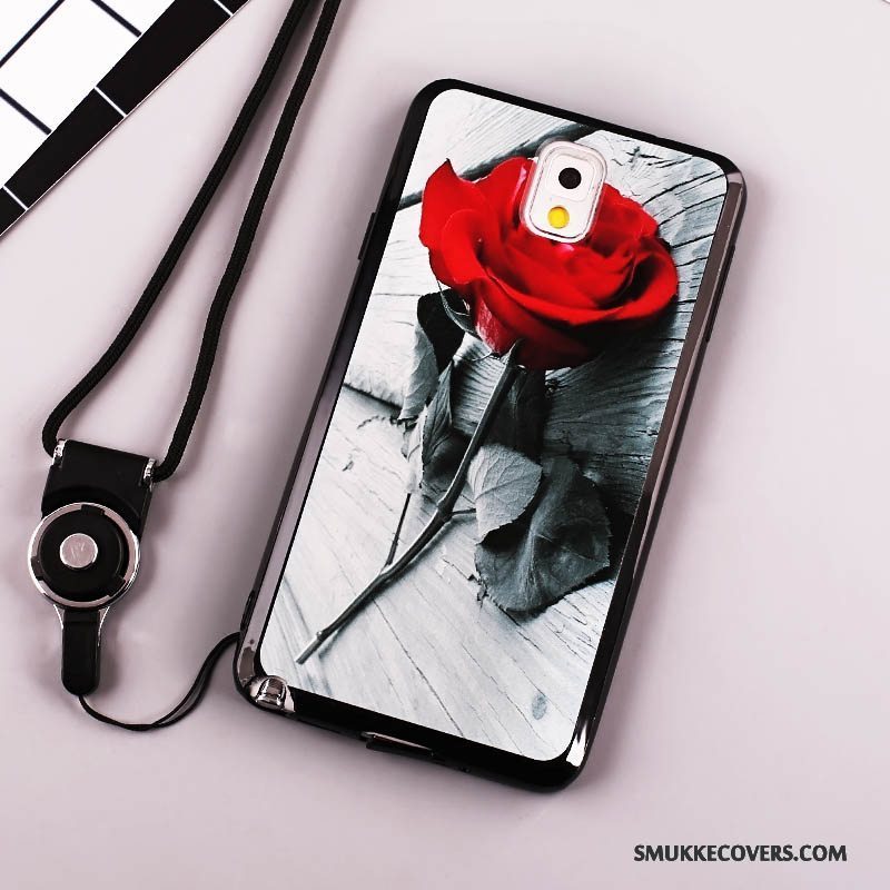 Etui Samsung Galaxy Note 4 Blød Rød Telefon, Cover Samsung Galaxy Note 4 Beskyttelse Af Personlighed