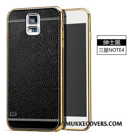 Etui Samsung Galaxy Note 4 Blød Tynd Lyserød, Cover Samsung Galaxy Note 4 Beskyttelse Telefonanti-fald