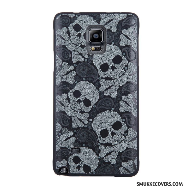 Etui Samsung Galaxy Note 4 Cartoon Telefonhærdning, Cover Samsung Galaxy Note 4 Farve Skærmbeskyttelse