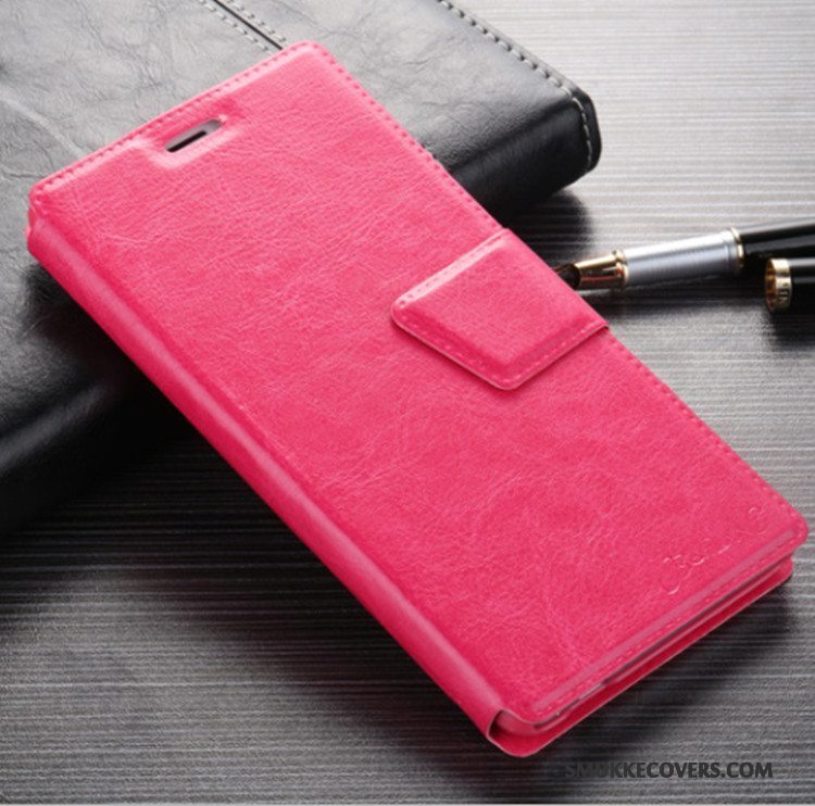 Etui Samsung Galaxy Note 4 Læder Brun Telefon, Cover Samsung Galaxy Note 4 Folio